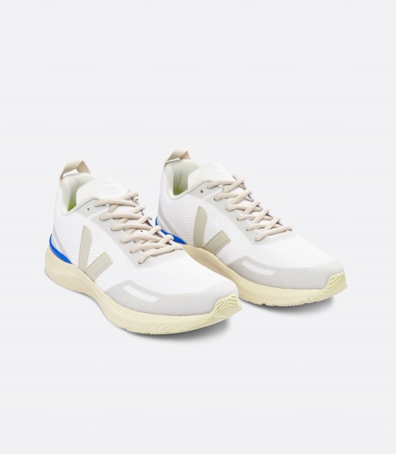 Veja Impala Engineered-mesh Eggshell Férfi Futócipő Fehér Szürke Kék | UMI2211IY