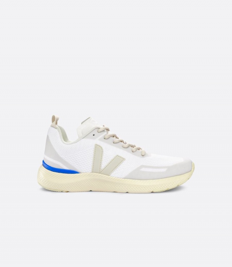 Veja Impala Engineered-mesh Eggshell Férfi Futócipő Fehér Szürke Kék | UMI2211IY