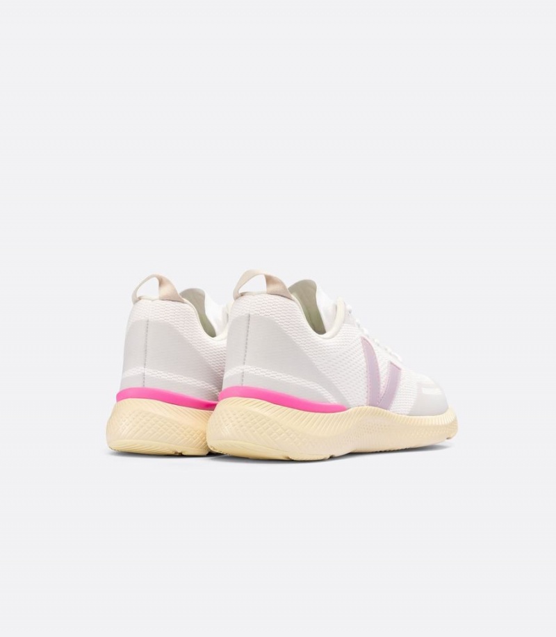 Veja Impala Engineered-mesh Glaze Parme Női Futócipő Fehér Lila | GAF352FL