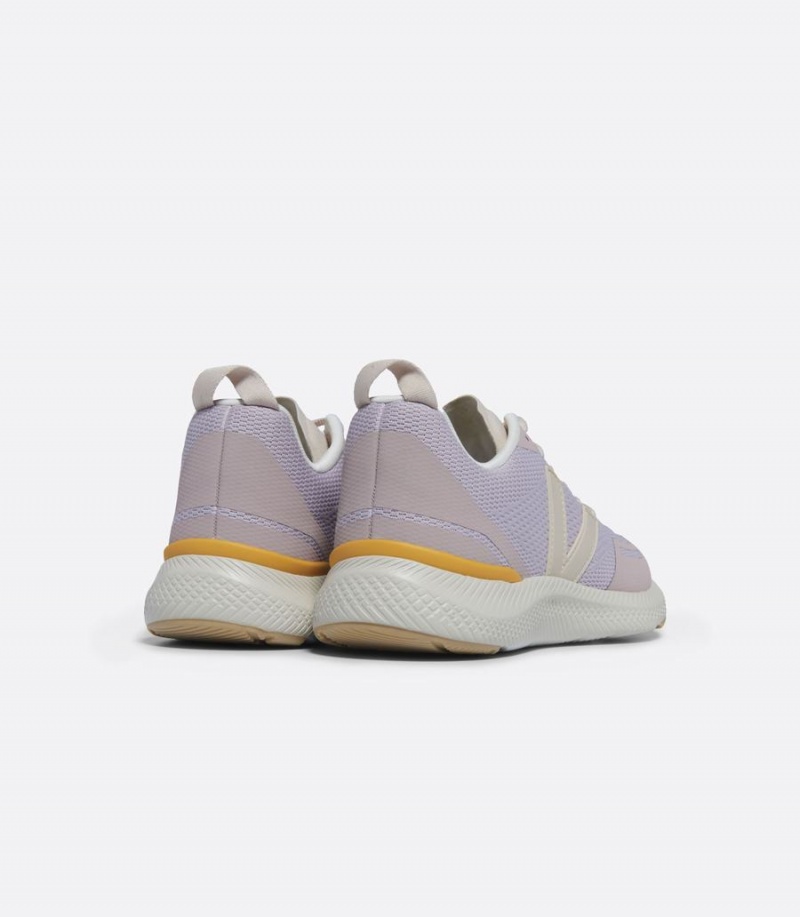 Veja Impala Engineered-mesh Parme Sable Női Futócipő Lila Fehér | PLI4276PT