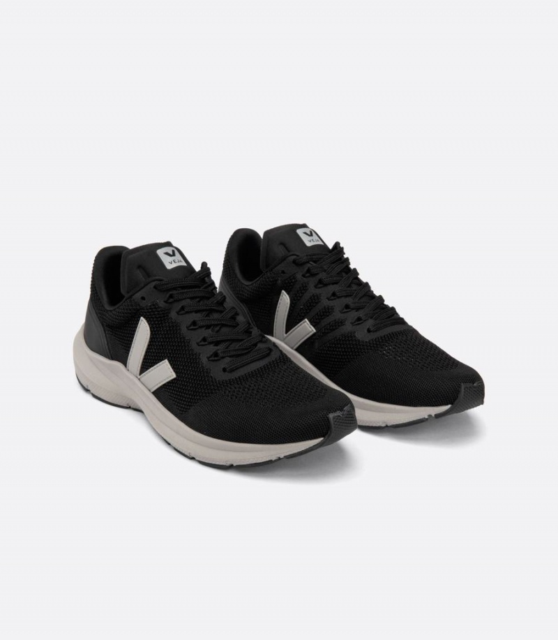 Veja Marlin V-knit Női Futócipő Fekete Szürke | IDJ5370YQ